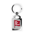 Low Miles High Standards rectangle keyring | Metal Keychain, Car Enthusiast