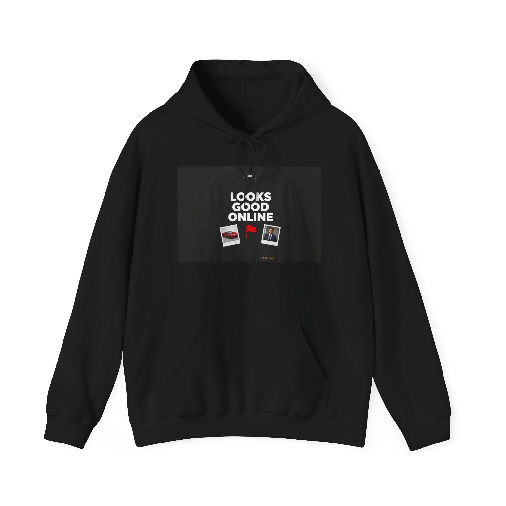 Looks Good Online Hoodie | Had Issues In Person Graphic Hoodie for Women